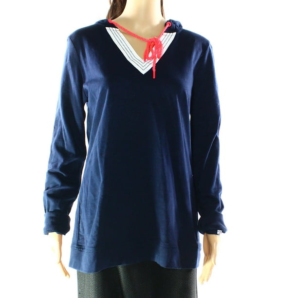 tommy hilfiger sweater navy blue