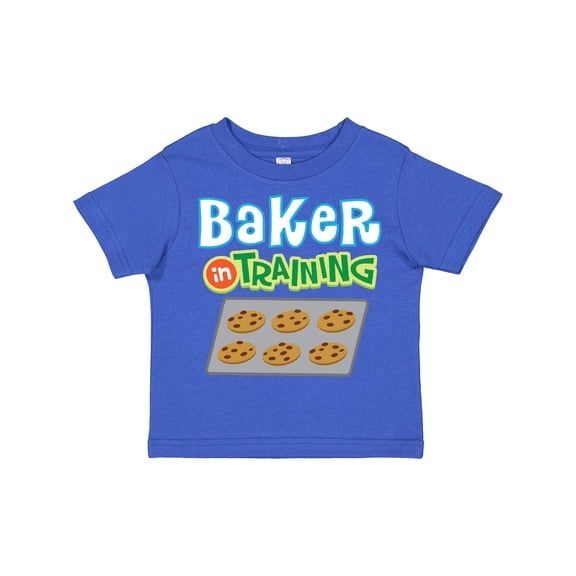 Inktastic Baker in Training Baking Boys or Girls Toddler T-Shirt