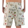 thumbnail image 2 of LazyOne Fishing Men's Pajama Shorts – Funny Cotton Pajama Shorts for Men, Mens Sleep Shorts with Pockets (M), 2 of 7