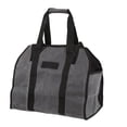 thumbnail image 1 of YM-Bolsa portadora de leña, bolsa de almacenamiento de madera portátil para exteriores, grande, de lona encerada, para el hogar o el Camping, 1 of 10