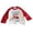 Red, variant on Big Sister Shirt for Toddler Girls Love Heart T-Shirts Raglan Long Sleeve Tops Birth Clothes(Red,2-3 Years)