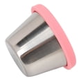 thumbnail image 4 of Mini recipiente de acero inoxidable para salsas con tapa de silicona sellada para salón de belleza, cocina, 70 ml, color rosa., 4 of 14
