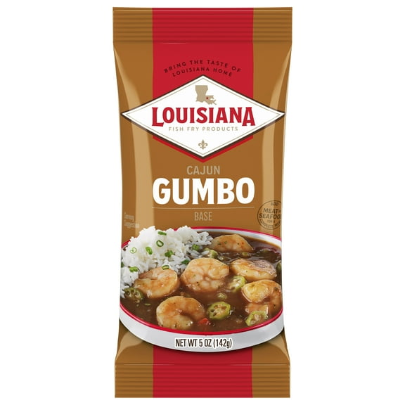 Louisiana Fish Fry Products Cajun Gumbo Base Seasoning Mix 5 oz Bag