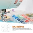 thumbnail image 6 of 400 Pcs  Portable Bobbins Replaceable Empty Spools Professional Thread Bobbins Sewing Supply, 6 of 6