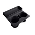 thumbnail image 1 of Mistaha Tesla Model 3/Y Cup Holder Replacement Insert - Black Silicone Cup Mat with Storage Slot - Interior Car Organizer - Limit Holder - Center Console Accessory, 1 of 6