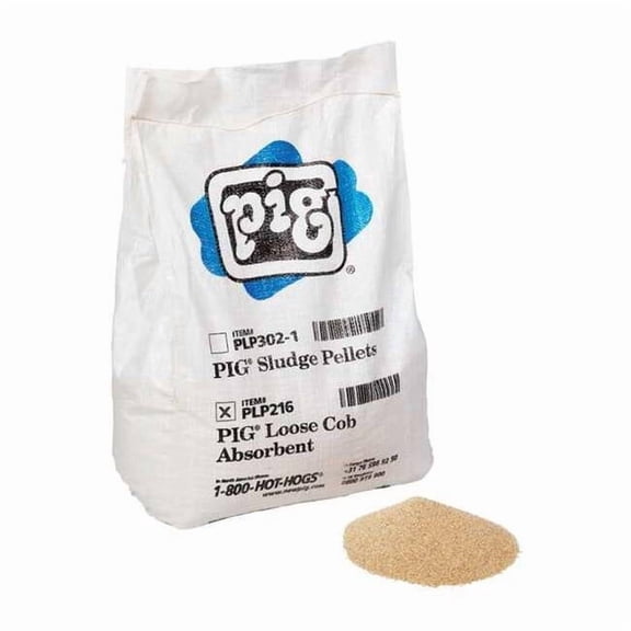 Pig Loose Absorbent,Corn Cob,25 lb. PLP216