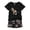 Black, variant on Gyujnb Toddler Boys Camo Dinosaur 2 Piece Outfit Short Sleeve T Shirt and Camo Shorts Summer Casual Set,6-7 Years