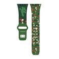 thumbnail image 4 of Peanuts Holiday Happiness HD Unisex Watch Band for Apple Watch - 42/44/45/49mm(46mm Series 10) Long Let It Snow by Affinity Bands, 4 of 6