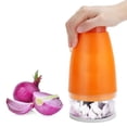 thumbnail image 4 of Picadora De Ajo, Picadora De Cebolla Prensa Manual Desmontaje Portátil Multipropósito Para Cebollas Para Ajo Para Cilantro Para Nueces, 4 of 8
