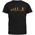 thumbnail image 1 of Halloween Zombie Évolution Noir Adulte T-Shirt, 1 of 1