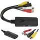thumbnail image 1 of Adaptador de vídeo convertidor de AV a señal convertidor convertidor de AV a señal fabricación profesional Detección automática ABS Mini AV a adaptador, 1 of 8