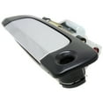 thumbnail image 4 of Front and Rear Driver Side Exterior Door Handles Chrome Lever with Smooth Black Bezel Front Driver Side - With Key Hole Rear Driver Side - w/o Key Hole for 2001-2004 Honda Civic DX 4 Cyl 1.7L, 4 of 4