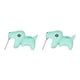 thumbnail image 1 of Par de pendientes de oreja de animales de dibujos animados lindos divertidos de moda pequeños Eccomum CH1696-Dinosaurio, 1 of 6