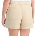 thumbnail image 3 of Hilary Radley Women's Lightweight Pull on Tencel Short, Tan, X-Large, 3 of 6