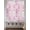 Light Pink, variant on Valentine's Day 2 Panel Kitchen Curtains for Small Windows, Pink Bows Vintage Plaid Romantic Roses Bathroom Tier Curtain, Short Window Treatment for Bedroom/Living Room 55"x36"