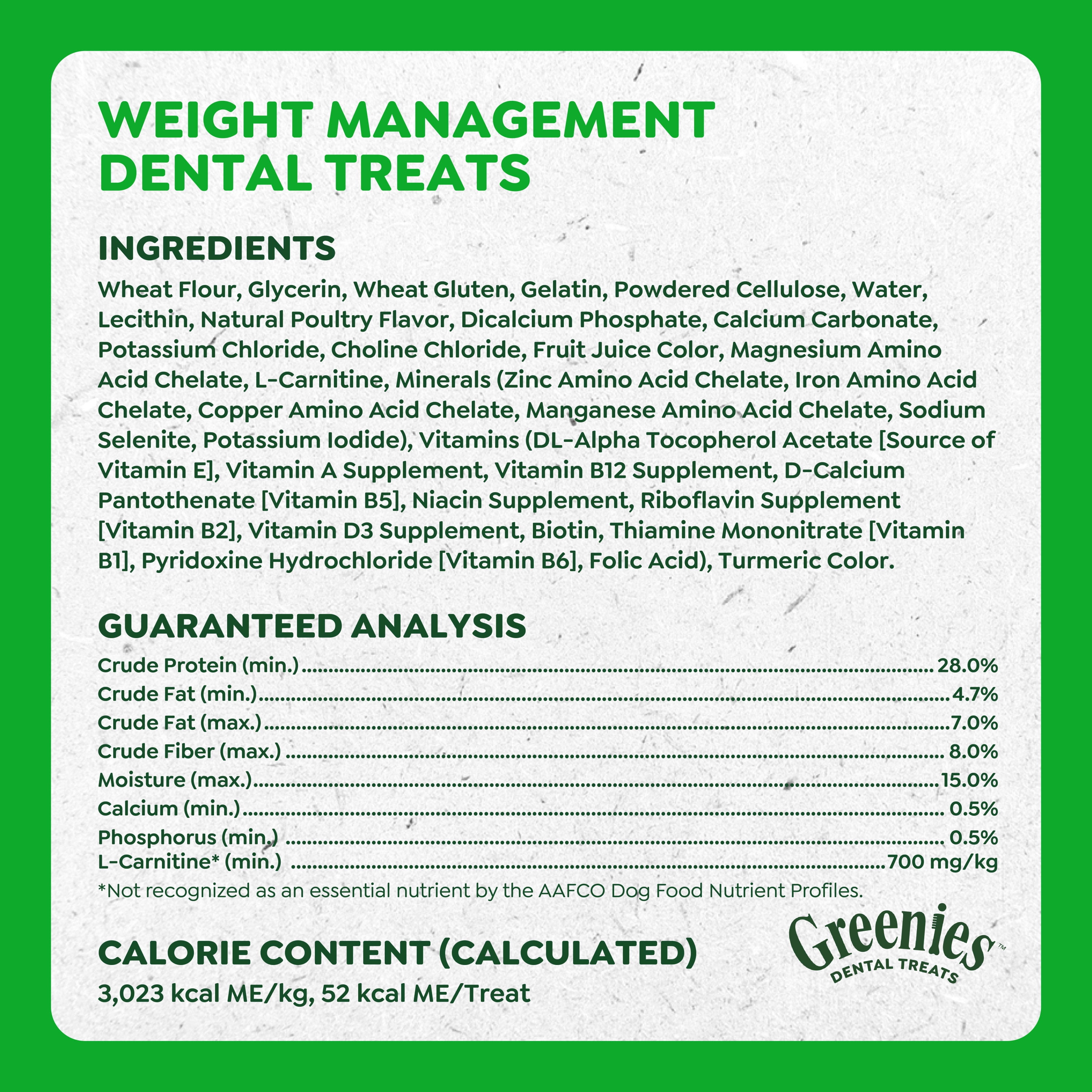 Greenies Adult Natural Dental Dog Treats Large Size, Blueberry Flavor, 12 oz. Pack, 8 Count