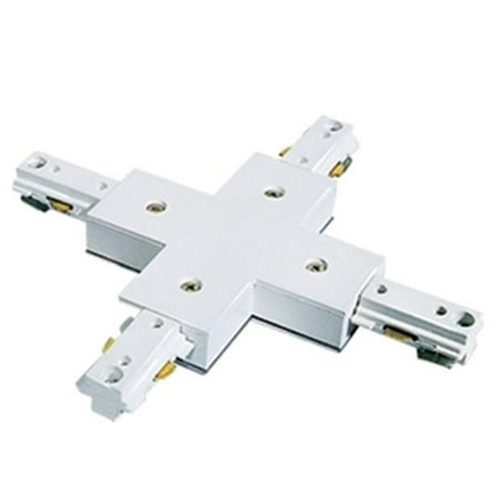 - Jesco Lighting TM401STWH Aperture Low Voltage Trim With Adjustable Step Baffle, Satin Chrome, White Trim