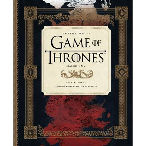 Pre-Owned Inside Hbo's Game of Thrones: Seasons 3 & 4 (Hardcover) 1452122180 9781452122182