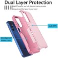 thumbnail image 5 of Samsung Galaxy A15 5G Phone Case, with Tempered Glass Screen Protector,Takfox Dual Layer Shockproof Heavy Duty Rugged Hybrid Drop Full Body Protection Cover for Galaxy A15 5G ( Rose Gold ), 5 of 13