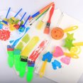 thumbnail image 3 of 25Pcs Sponge Roller Painting Brush Graffiti Pen Kids Paint Drawing Toy DIY Tools, 3 of 8