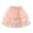 Pink, variant on Khunlpohl Little Girls Mesh Skirts Elastic High Waist Layered Flowy Party Dance Princess Mini Skirt