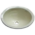 thumbnail image 1 of 16156PPA 10 x 13 in. Parchment ABS Oval Lavatory Sink, 1 of 1