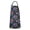 Pioneer Flower Floral-1, variant on Pioneer Flower Floral Print Pattern Apron for Women and Men, Cotton Linen Waterproof with Pockets, Adjustable, 33x27 Inch for Kitchen, Gardening, BBQ, Salon