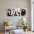 thumbnail image 2 of MAYEERTY Modern Abstract Wall Art Painting, Living Room Decor, White Hanging Rod Frame, 23.6"x15.8", 2 of 5