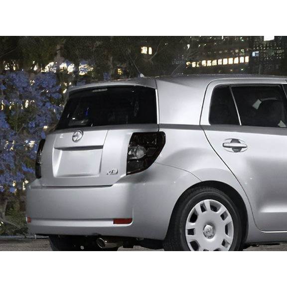Rvinyl Tail Light Tint Covers Compatible with Scion xD 2008-2014 - Smoke