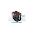 thumbnail image 6 of DIYPC ARGB-N3-BK Black USB3.0/ Type C Tempered Glass E-ATX /ATX Gaming Computer Case w/ 3 x Tempered Glass Panel and 4 x ARGB PWM Fans (Pre-Installed). Support  BTF Back Plug MB, 6 of 15