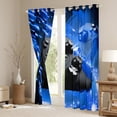 thumbnail image 3 of Manfei Cartoon Console Curtains Pack of 2 (42x84 Each),Modern Video Game Curtains Blackout,Blue Black Bedroom Curtains For Boys Teens,Super Cozy Room Decor, 3 of 6