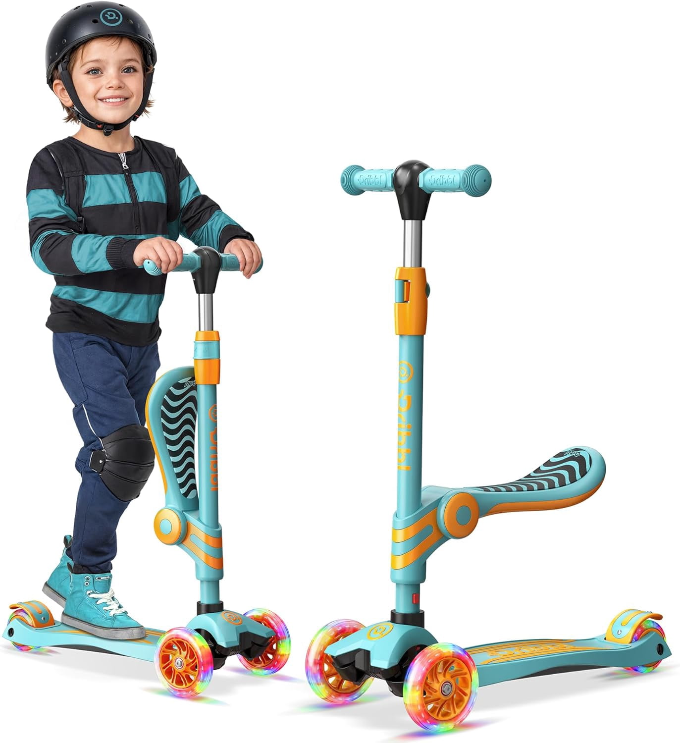 Chillafish Scotti 3-Wheel Lean-to-Steer Scooter - Walmart.com