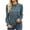 Blue Flower, variant on ZHENWEI Womens Puff Long Sleeve Fall Blouses Frill Mock Neck Ruffle Work Casual Loose Tunic Tops