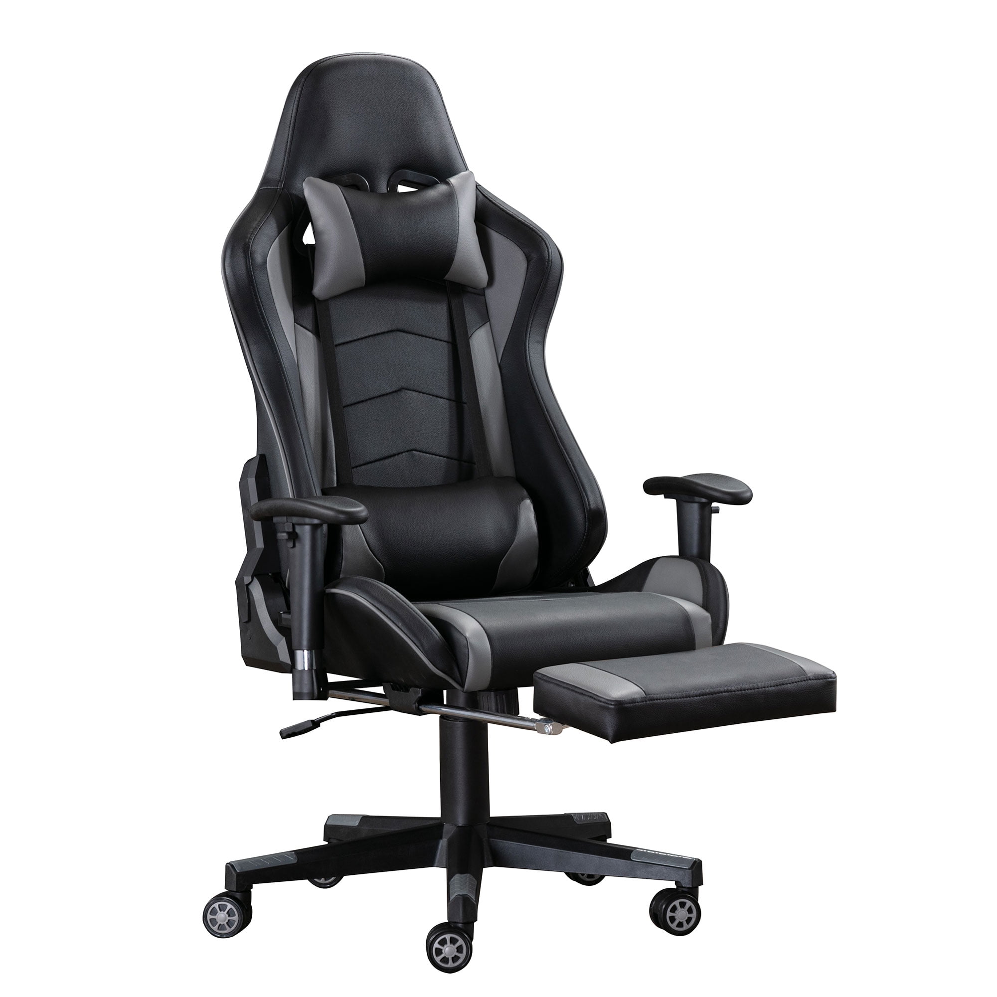 fantasylab big and tall 400lb massage memory foam gaming chair