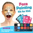 Maydear Face Painting Kit for Kids with 12 Colors Safe and NonToxic