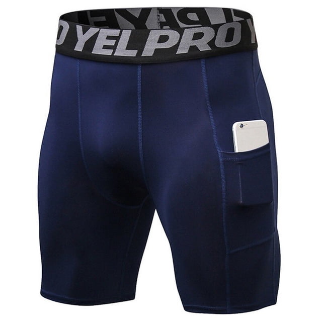 Pantalones cortos deportivos de baloncesto para hombre, mallas de compresión para entrenamiento, gimnasio, correr