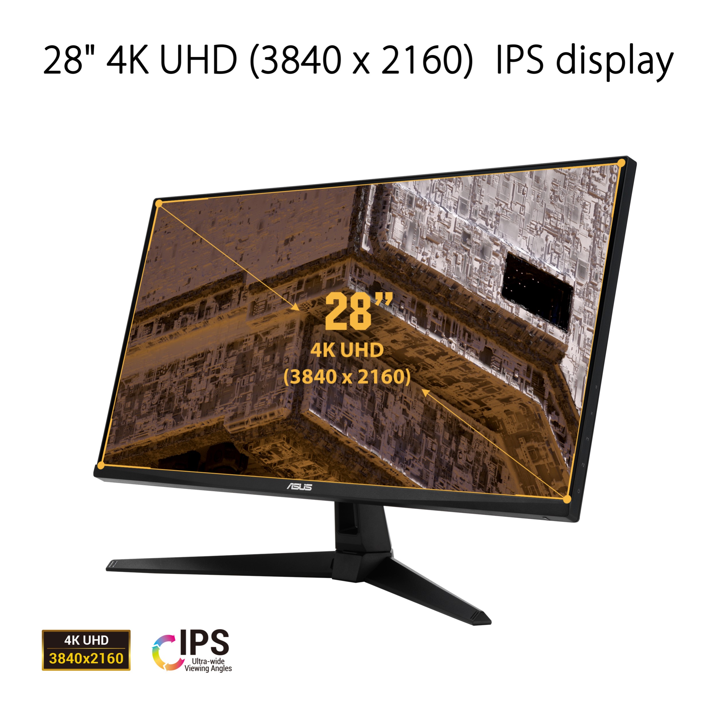 TUF VG289Q1A 28" Class 4K UHD Gaming LCD Monitor, 16:9, Black - image 2 of 5