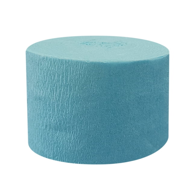 Crepe Paper Streamers Roll 82 ft x 4.5 cm Blue 30 g 1 Count For Party Decorations And DIY Crafts