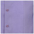 thumbnail image 4 of Manchester Guayabera Slim Fit Puño Convertible  Lavanda, XG Manchester 41666C, 4 of 4