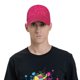 thumbnail image 4 of Fotbe Rose Red Glitter Gorro Clásico de Béisbol, Gorra Ajustable con Broche Snapback, Gorro de Exterior de Algodón Suave, 4 of 6