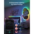 thumbnail image 4 of Tiras de luces LED inteligentes Lepro S1 AI - Tiras de luz MagicColor con inserción IC, reconocimiento facial AI, sincronización de música LightBeats, control de voz a través de la aplicación, luces R, 4 of 5