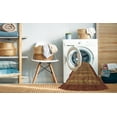 thumbnail image 2 of Ahgly Company Machine Washable Indoor Rectangle Abstract Chocolate Brown Area Rugs, 2' x 3', 2 of 7
