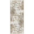 thumbnail image 3 of iOhouze 2x5 Runner Rugs Abstract Washable Runner Rug for Hallways Non Slip Kitchen Runner Low Pile Soft Printed Faux Wool Indoor Runner for Bedroom Entryway Laundry Room, Beige Brown, 3 of 9