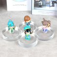 thumbnail image 2 of KCGANI Blocs Ronds en Acrylique 4 Pcs - Base Polie Bord Clair - Base de Trophée Cylindrique pour Affichage de Table Objets de Collection, 2 of 7