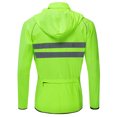 thumbnail image 4 of Amdohai Men Windproof Hooded Cycling Jacket Breathable High Visibility Reflective Bike Bicycle Riding Sports Coat Jacket, 4 of 7
