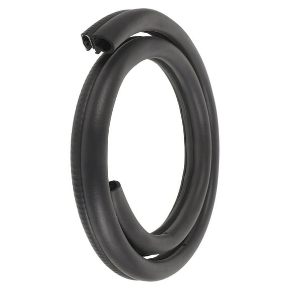 STOBOK Garage Door Water Barrier Garage Door Seal Black Rubber 1 Bar