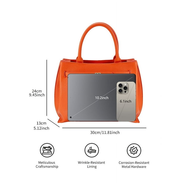 Victoria Hyde London Women's Polyurethane Plain Tote Crossbody