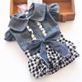 thumbnail image 3 of Flmtop Pet Skirt Soft Breathable Warm Comfortable Dog Garment for Outdoor Demin, 3 of 9