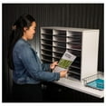 thumbnail image 5 of 25041 Literature Organizer - 24 Compartment, Letter, Gray, 5 of 5