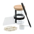 thumbnail image 2 of Kit De Jarro De Fermentada Colocación De De De Boca Ancha Para Suministros Para Hornear De Pan De Cocina 900 ml, 2 of 8